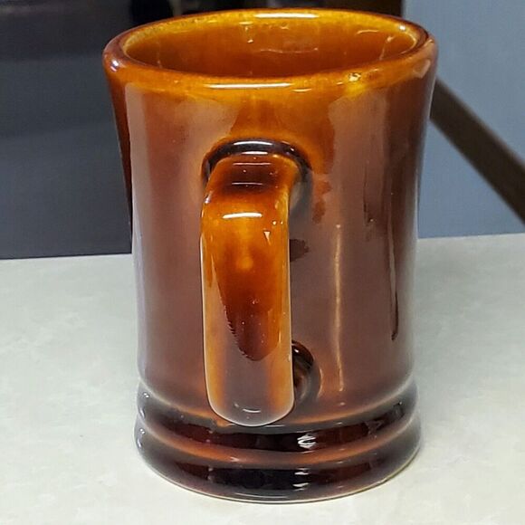 Diversified Ceramics Company DCC Restaurant Ware Brown Coffee Mugs Set of 2 1976 - Picture 4 of 8